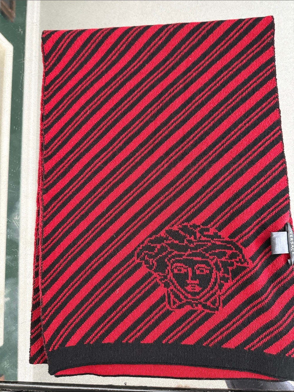 Men's Versace scarf preowned